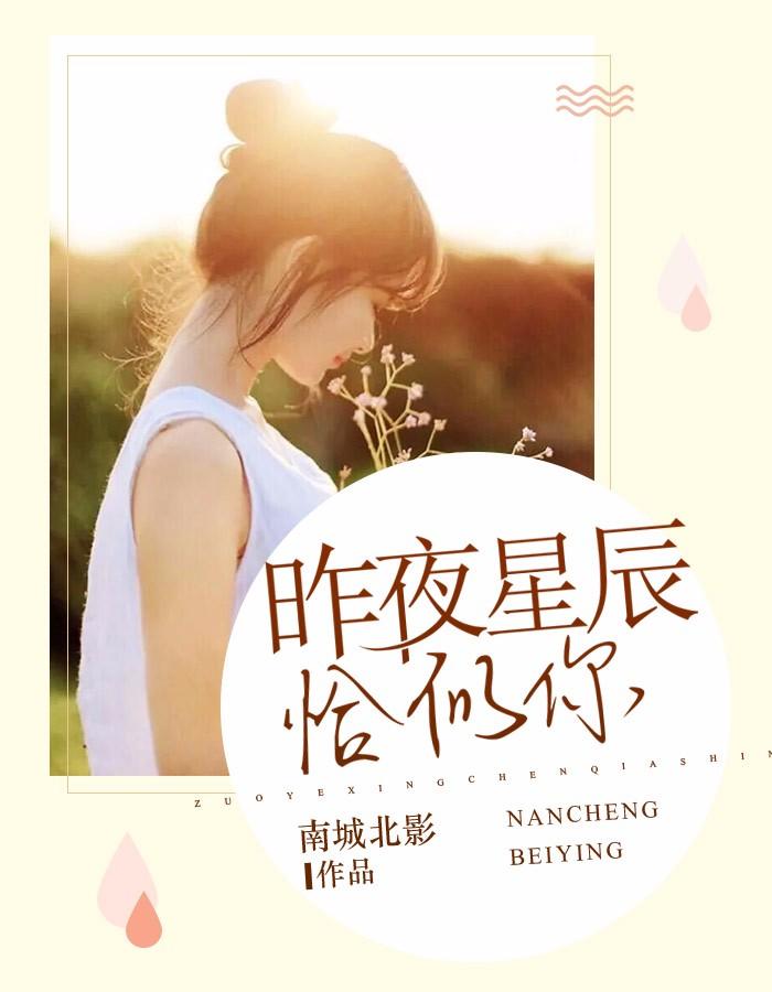 昨夜星辰恰似你封面